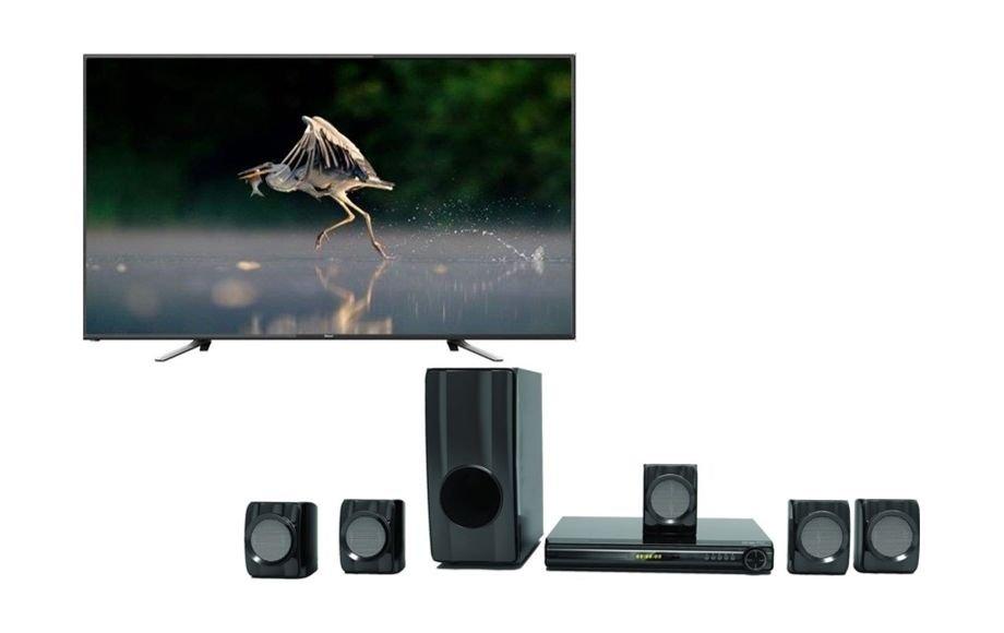 Wansa 43-inch Full HD (1080p) Smart LED TV + Wansa 5.1Ch 185W Bluetooth Home Theatre