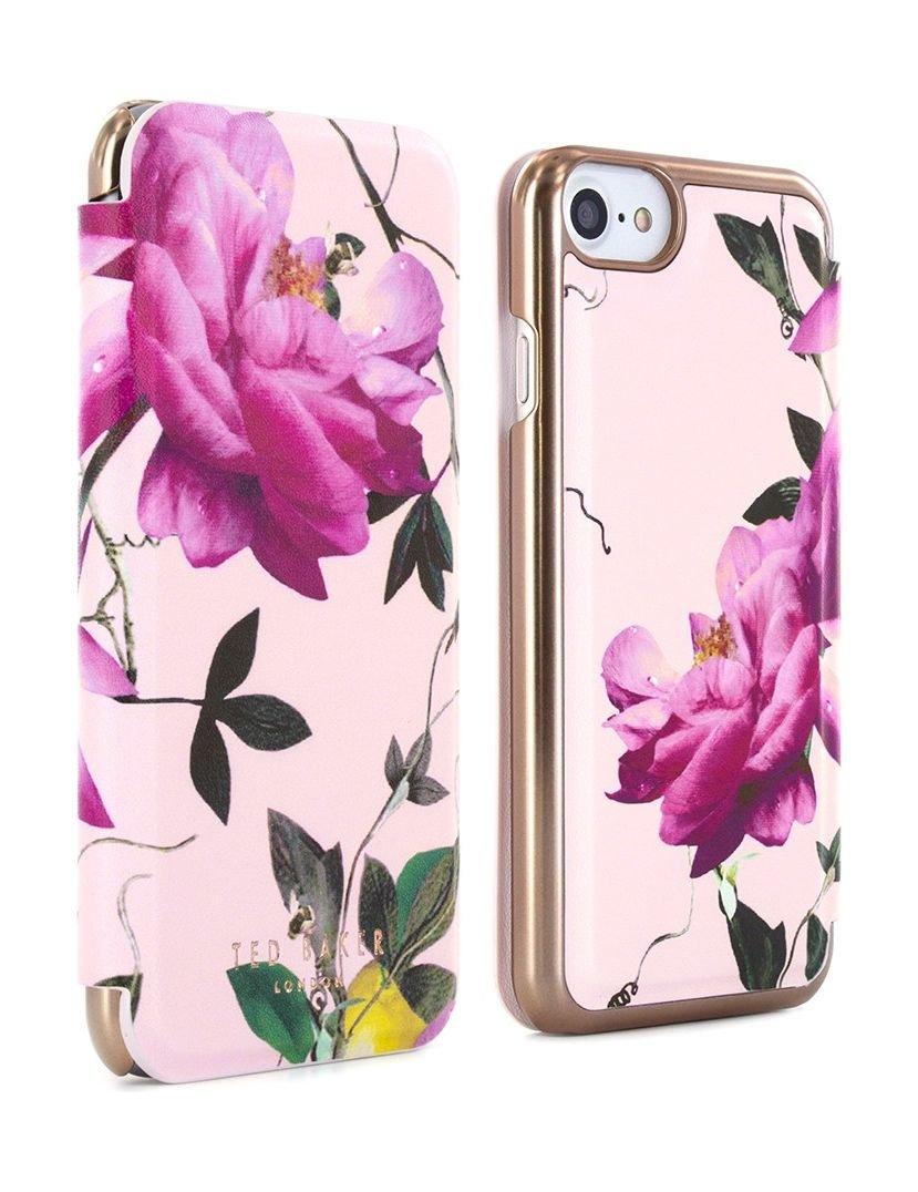 iPhone 7 Proporta Ted Baker Mirror Nude Case - Citrus Pink