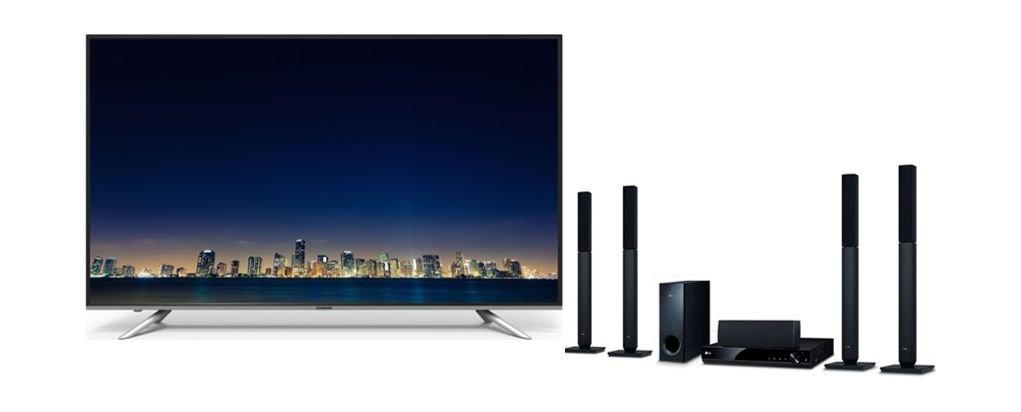Changhong 50-inch Ultra-HD Smart LED TV + LG 330W 5.1 Channel DVD Home Theater System