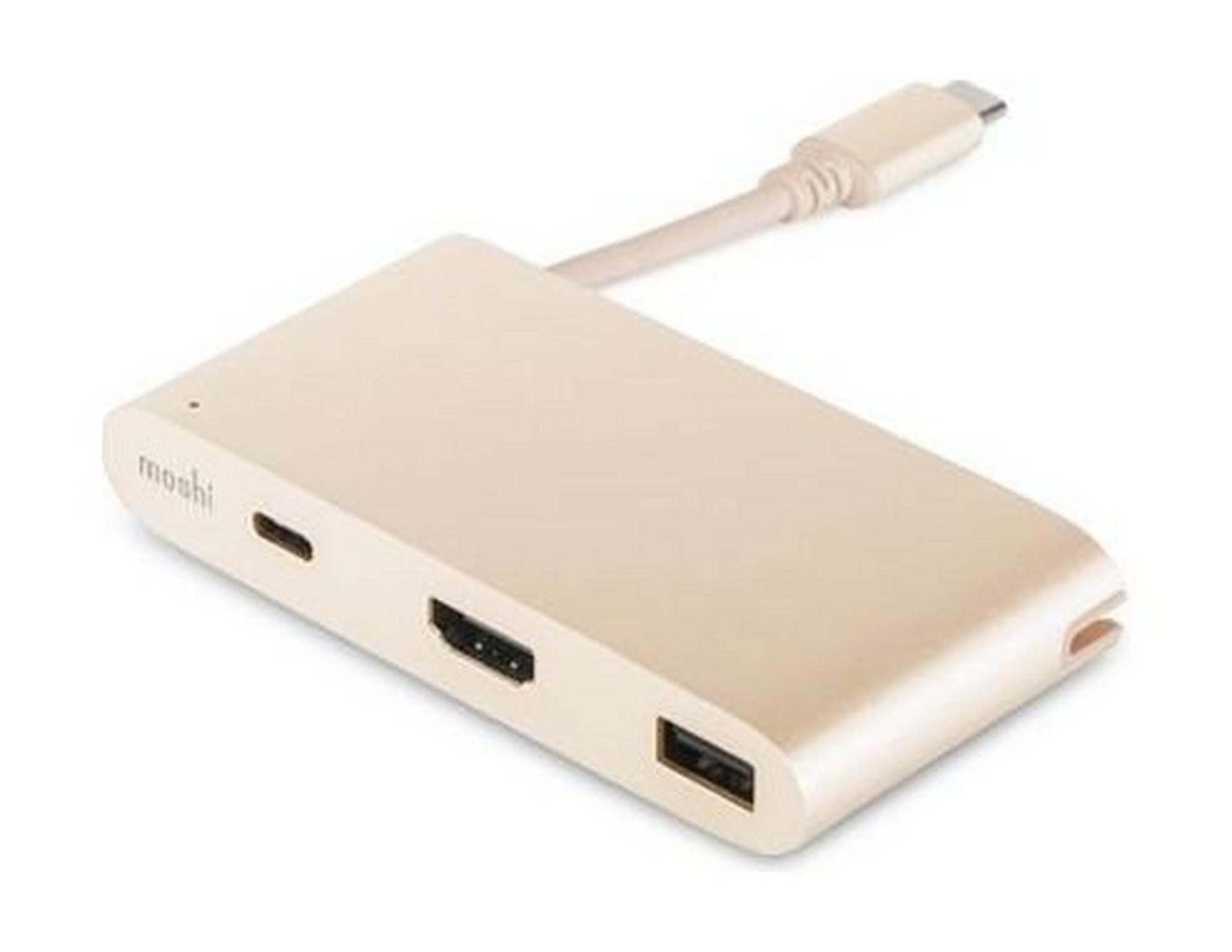 Moshi USB-C Multiport Adapter (99MO084206) - Gold