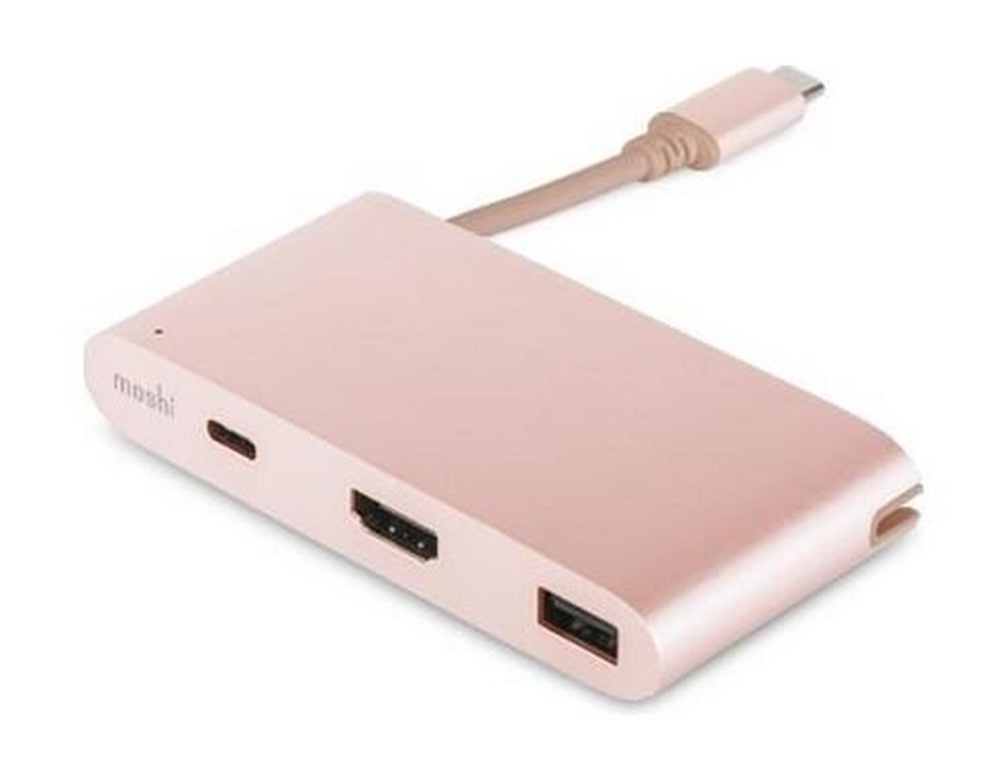 Moshi USB-C Multiport Adapter (99MO084207) - Rose Gold