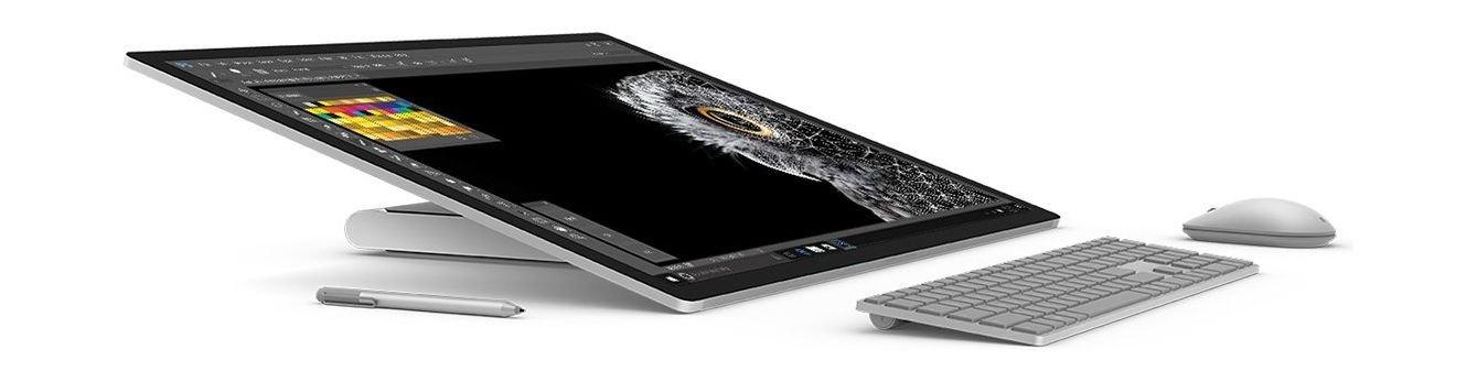 ديسك توب مايكروسوفت سيرفس ستوديو الكل في واحد – كور آي ٥ – رام ٨ جيجابايت - سعة ١ تيرابايت إتش دي دي – جرافيك إنفيديا ٢ جيجابايت – شاشة لمس ٢٨ بوصة ٤ كي