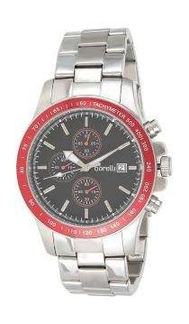 Borelli BMC12300073 Gents Chronograph Watch - Metal Strap - Silver