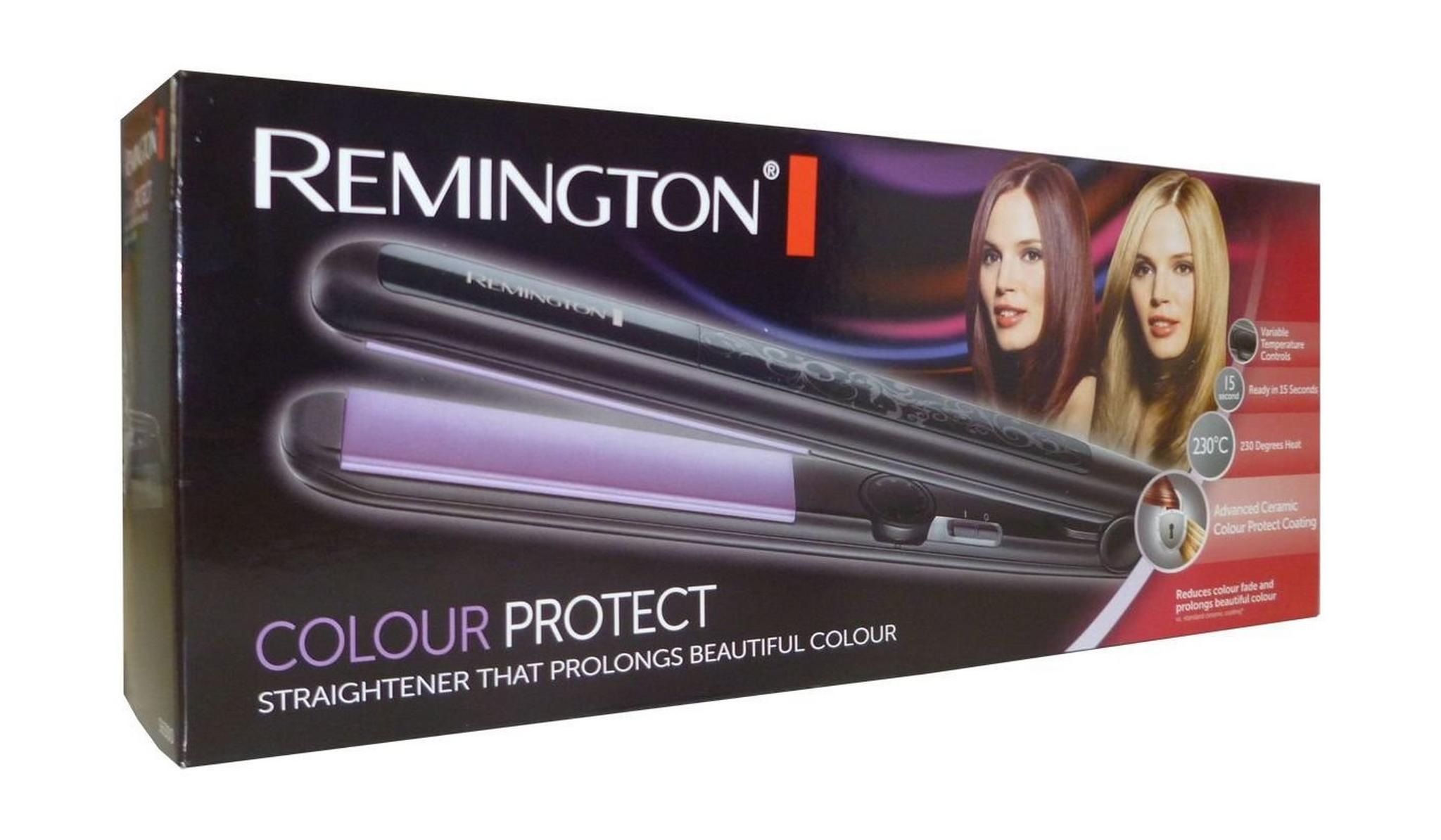 Remington Color Protect Hair Straightener (S6300) - Black