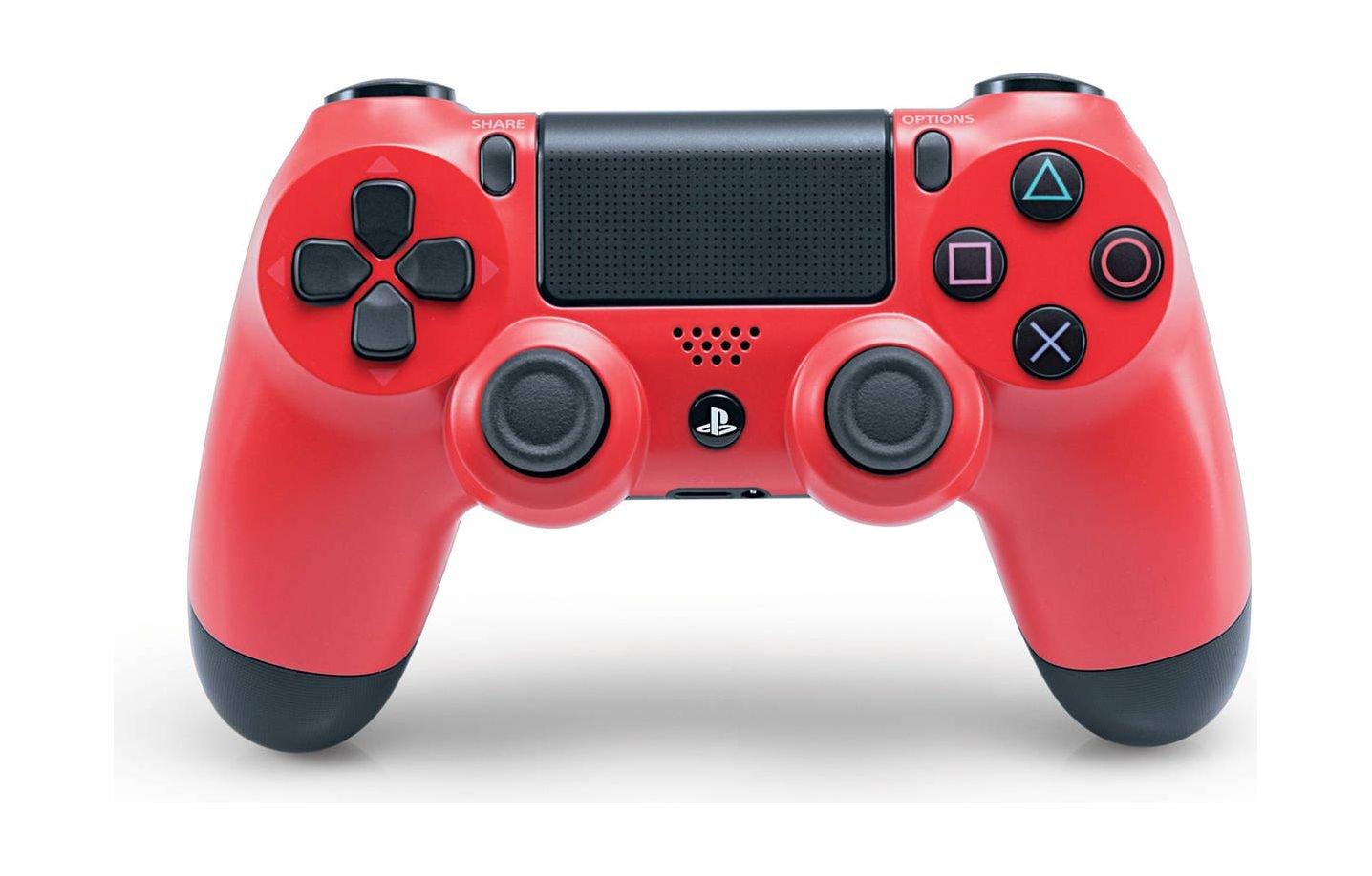 Buy Sony ps4 controller dualshock 4 wireless – red v2 in Saudi Arabia