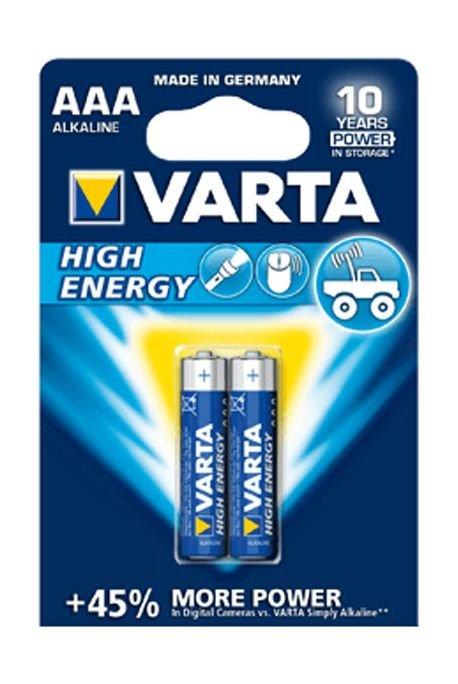 Varta 2 Pcs AAA Alkaline Battery