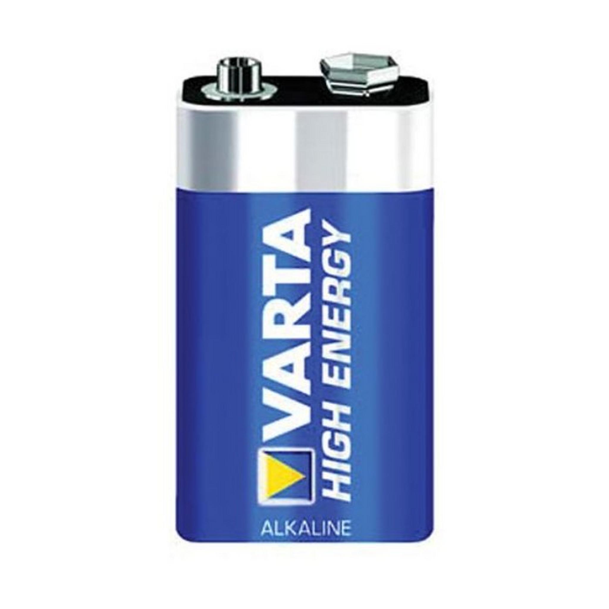 Varta 9V High Energy Alkaline Battery, 4922121411 – Blue