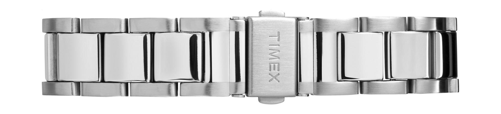 Timex TW2R25400 Waterbury Analog Gents Watch – Metal Strap – Silver