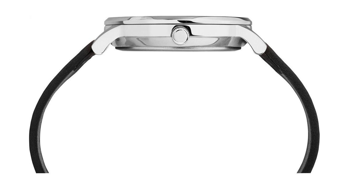 Timex TW2R25500 Waterbury Analog Gents Watch – Leather Strap – Black