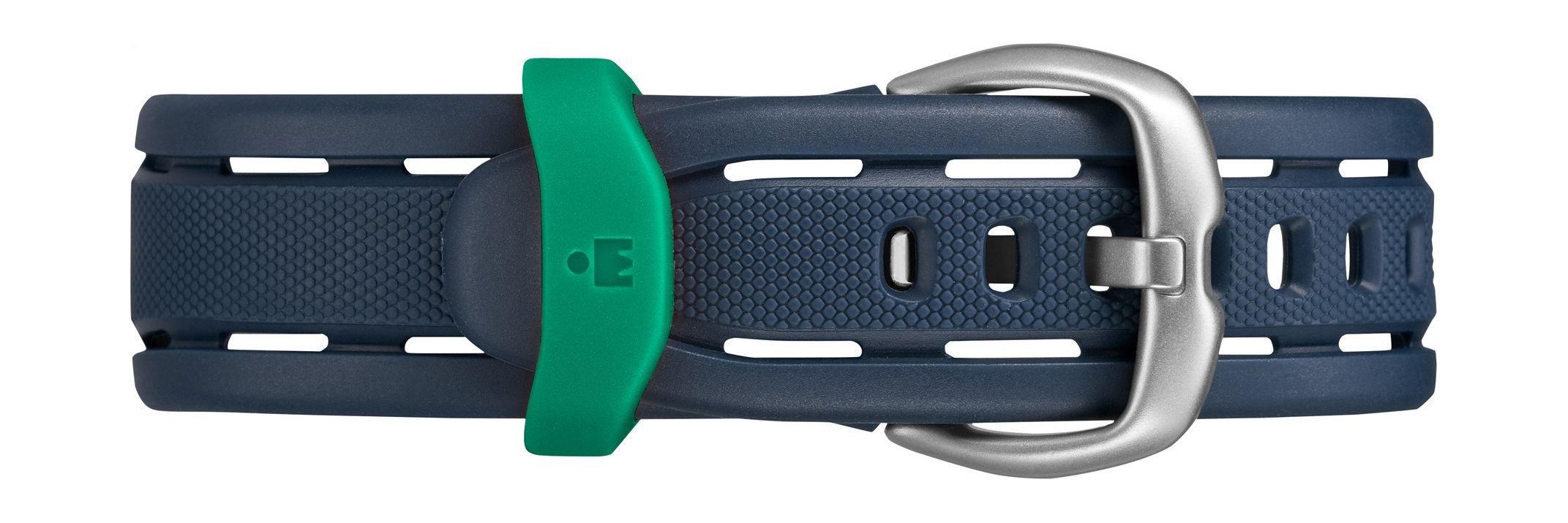 ساعة تايمكس إيرون مان سليك ١٥٠ للجنسين بعرض رقمي وحزام راتنج – أزرق (TW5M09800)