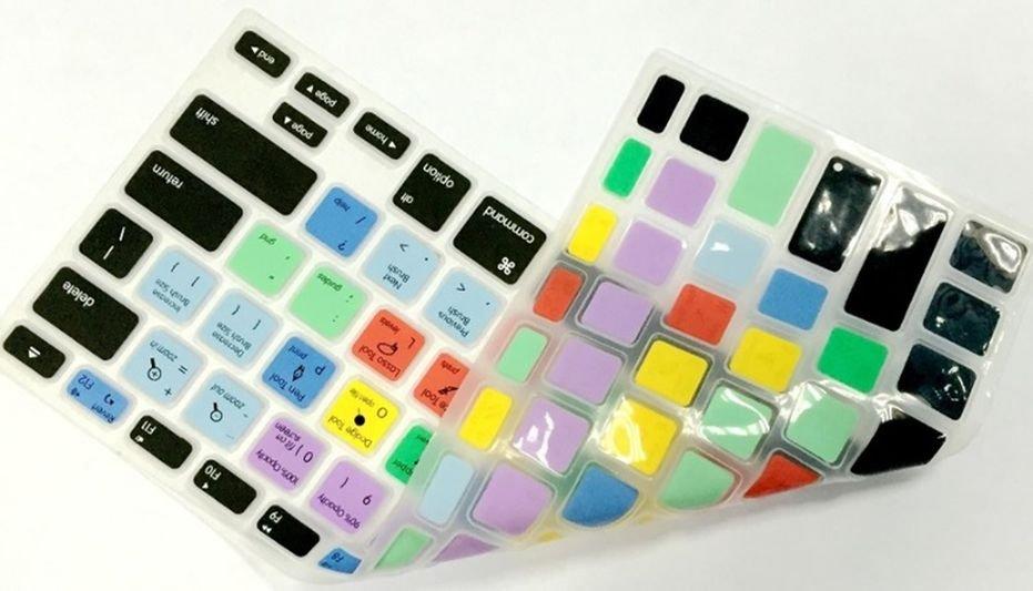 EQ Adobe Photoshop Keyboard Skin For 2016 Macbook With Touchbar 13 & 15- Inch