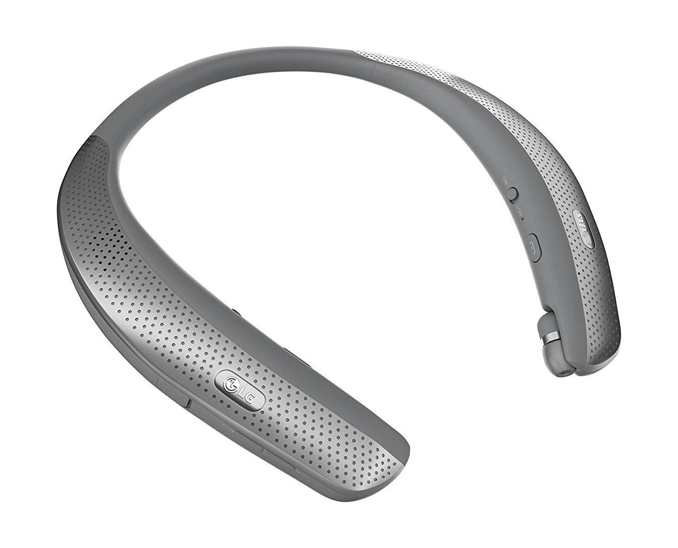LG Tone Studio Bluetooth Headset (HBSW120) - Gray