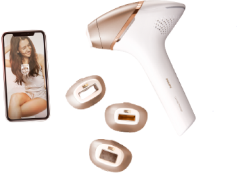 Philips Lumea Prestige IPL Hair Removal Cordless Device (4 Attachments)