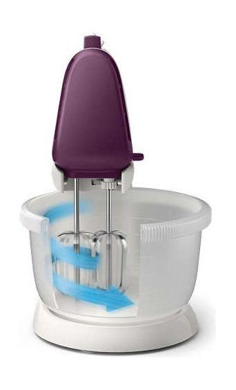 Philips Viva Collection Stand Mixer, 400W, 3L, HR3740/11 - White