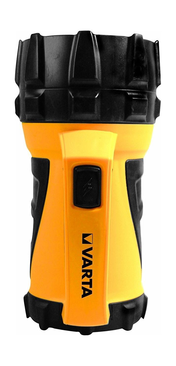 Varta LED Industrial Beam Lantern 4D Handlamp Flashlight (17652101111) - Yellow