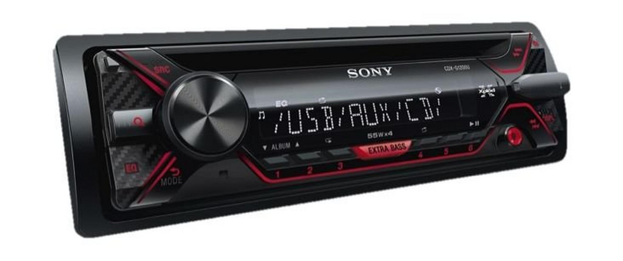 Sony USB CD In Car Receiver (CDX-G1200U) - Black