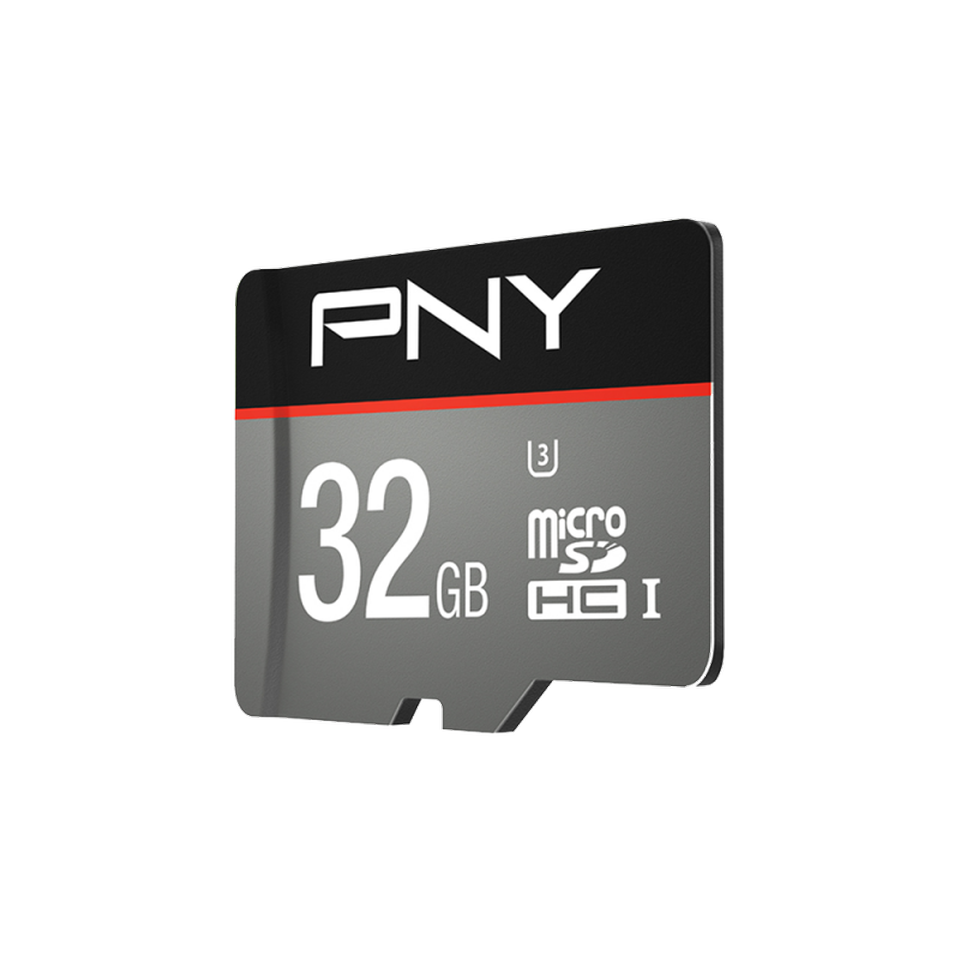 PNY 32GB microSD Class 10 Memory Card - Black