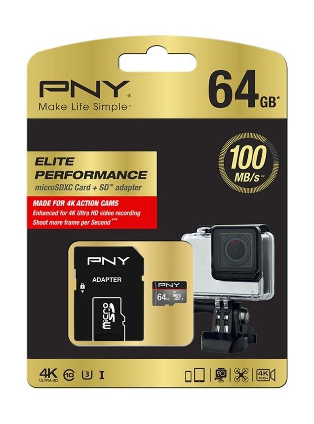PNY 64GB MicroSD Class 10 Memory Card