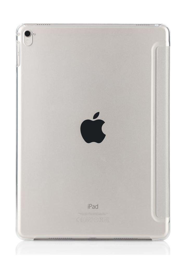 Pipetto 2017 Origami Folding Cover for iPad 9.7-inch (P030-59C-4) - Silver/Clear