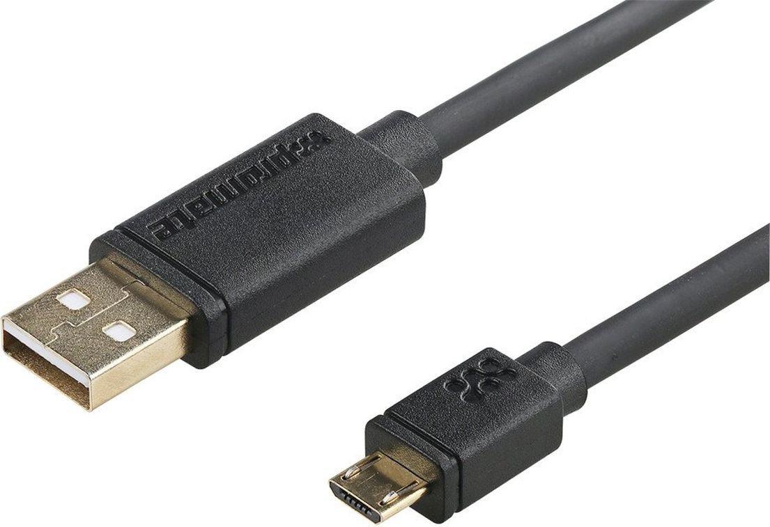 Promate Micro USB Cable 1.2M (linkMate.U2) - Black