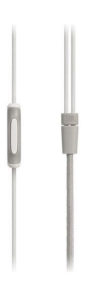 JBL E15 In-Ear Wired Headphones with Mic - White