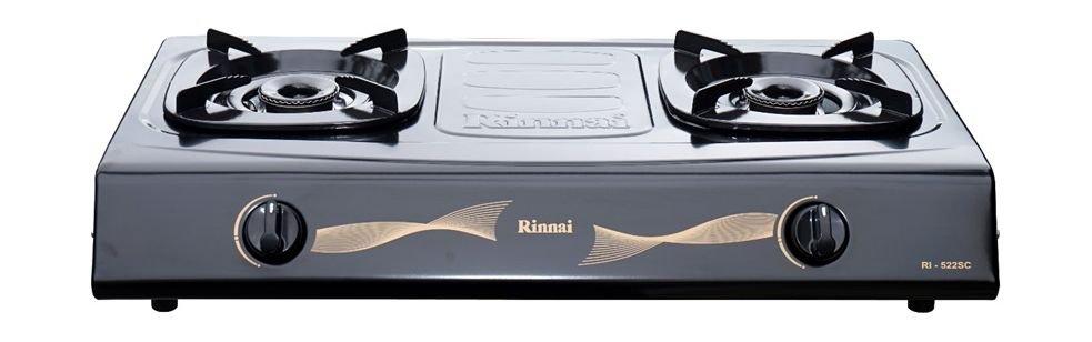 Buy Rinnai 2 burners basic gas stove (ri-522sc) - grey in Kuwait