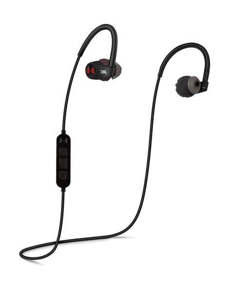JBL Under Armour Wireless In-Ear Headphones with Heart-Rate Monitor - Black