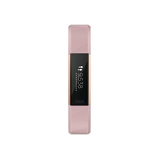 Fitbit Alta HR Large Fitness Tracker Special Edition - Pink Rose Gold
