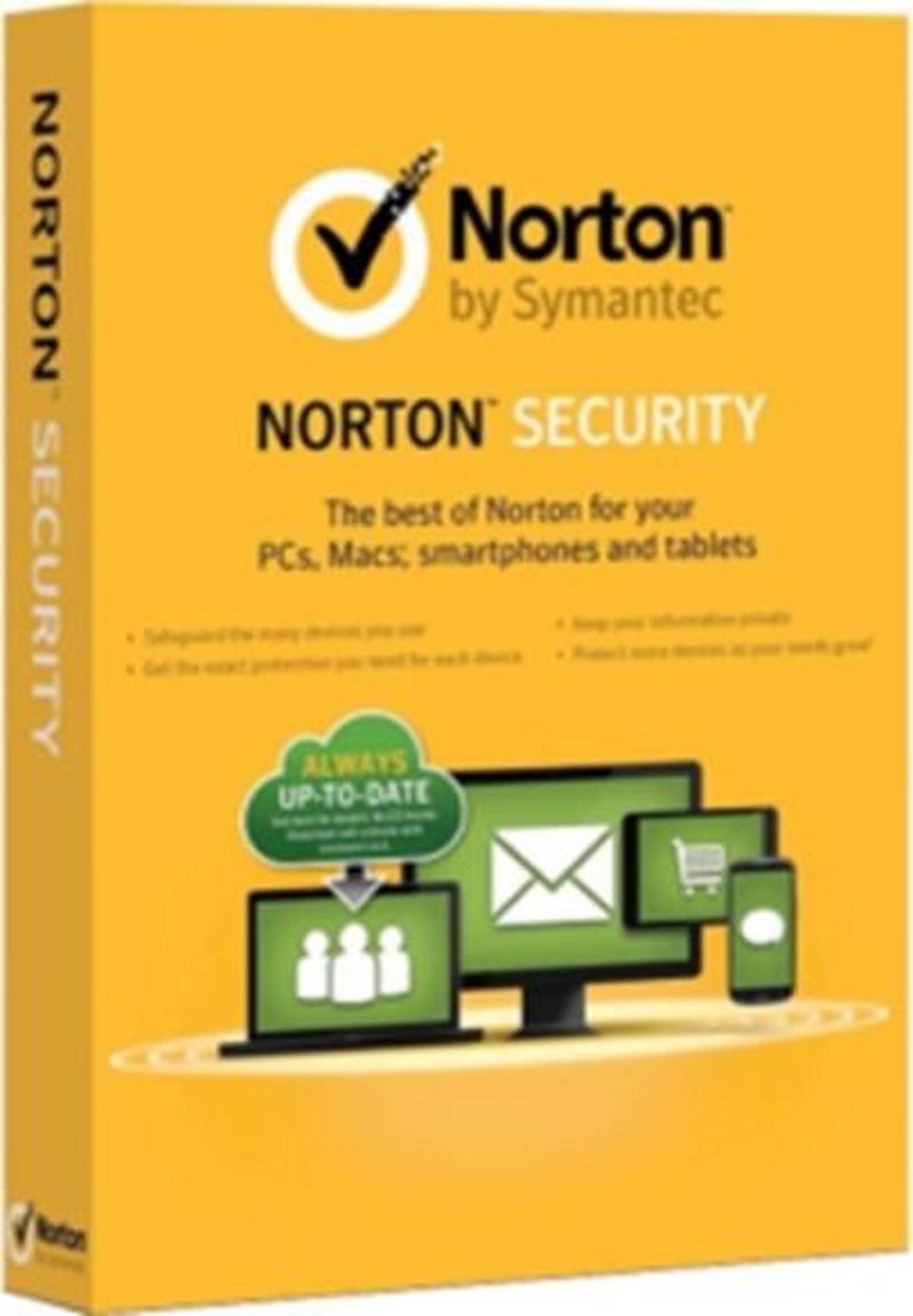 برنامج الحماية نورتون سيكيوريتي عربي ٣,٠ - لمستخدم واحد وجهاز واحد لمدة ٣ أعوام من سيمانتك (21370373)
