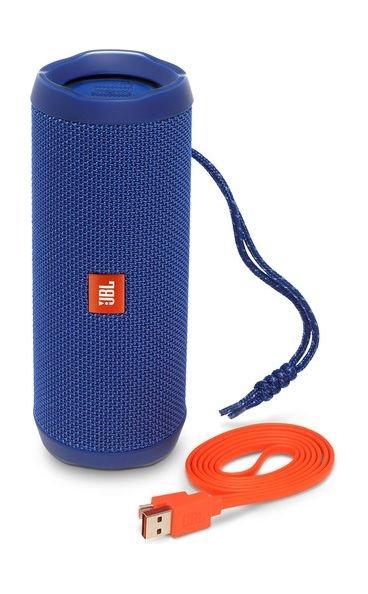 JBL Flip 4 Waterproof BT Speakers (JBLFLIP4BLU) - Blue