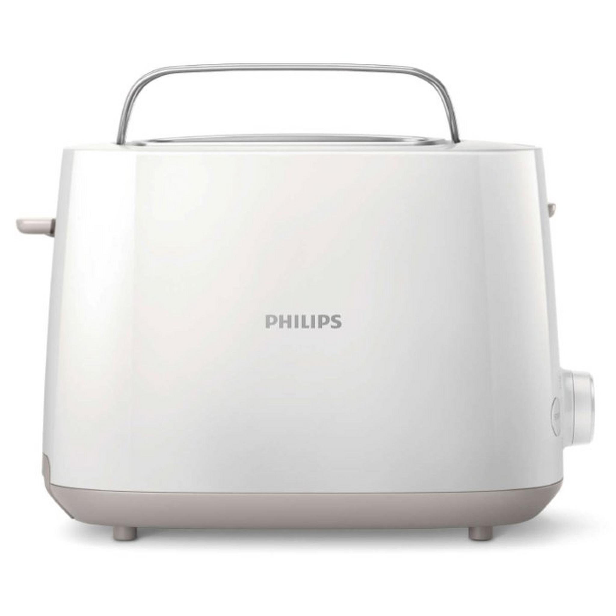 Philips Daily Collection 2 Slot Toaster 830W (HD2581/01) - White