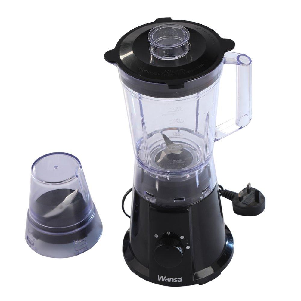 خلاط ونسا بقوة ٣٠٠ واط وسعة ١,٥ لتر - أسود (BL1197A)