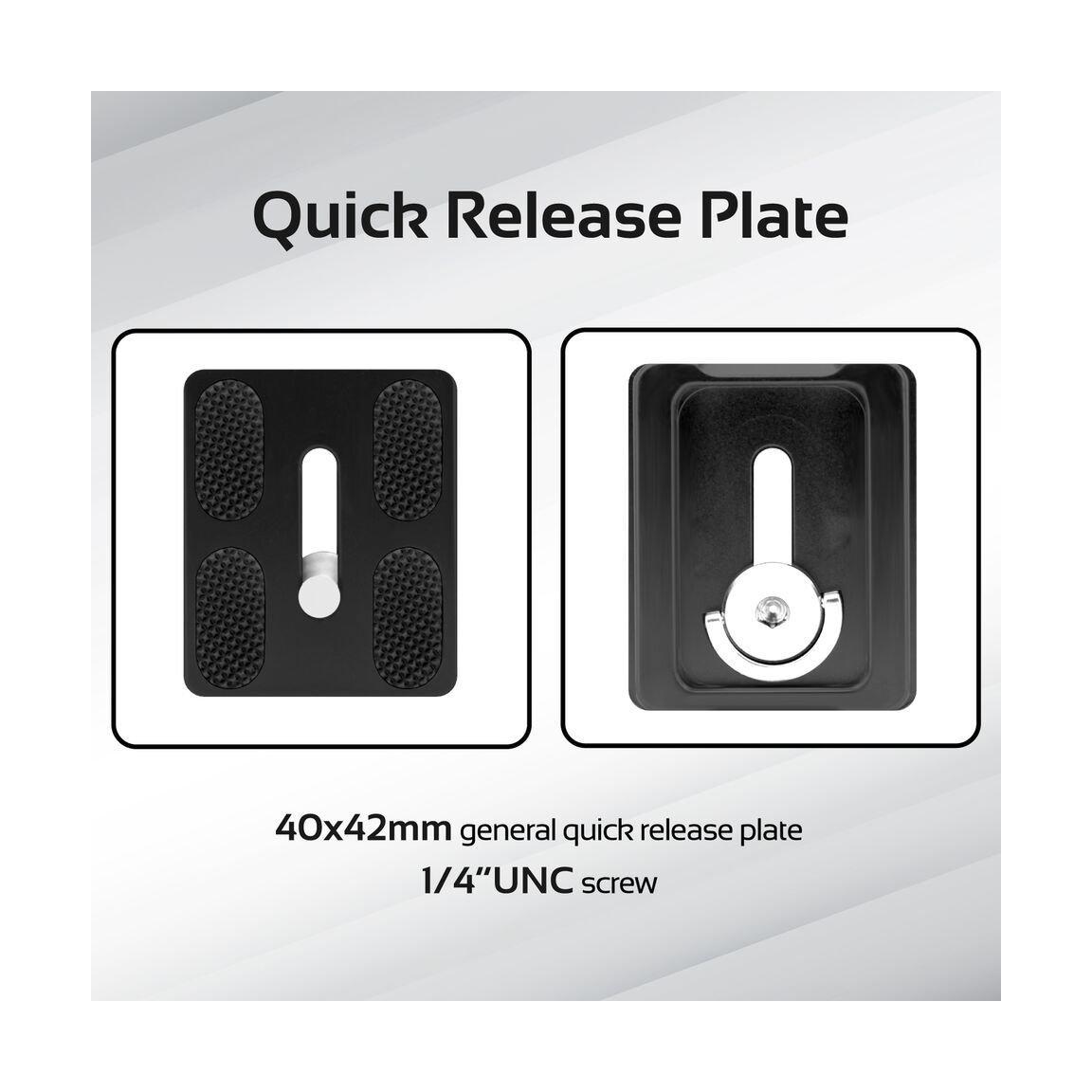 الحامل الثلاثي للكاميرا بروميت من الألمنيوم وقابل للتعديل - ١٦٠ سم  (Precise-160)