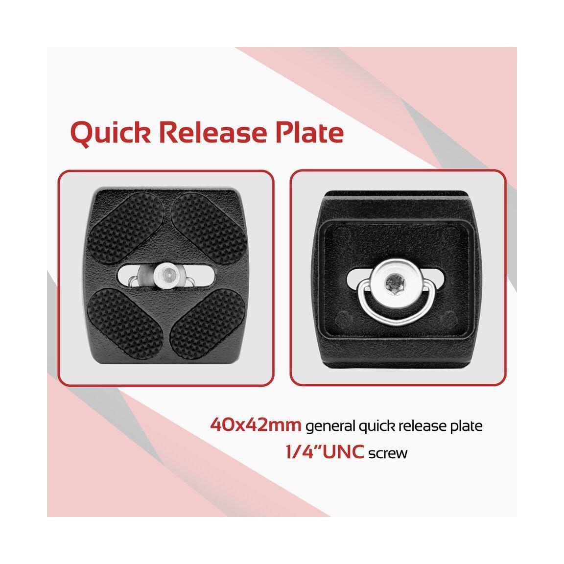 الحامل الثلاثي للكاميرا بروميت من الألمنيوم وقابل للتعديل - ١٥٣ سم (Precise-155)