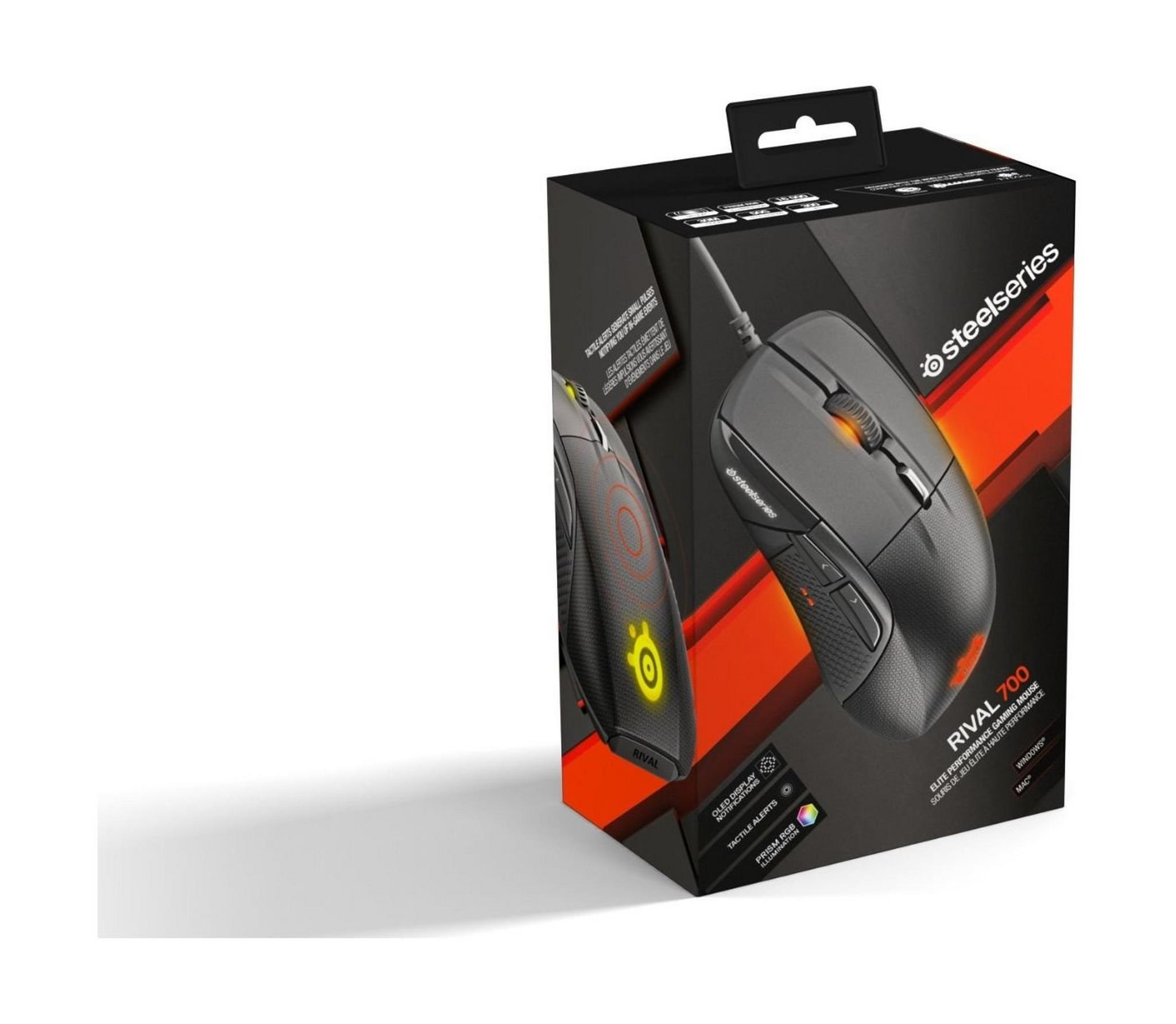 SteelSeries Rival 700 Optical Gaming Mouse - Black