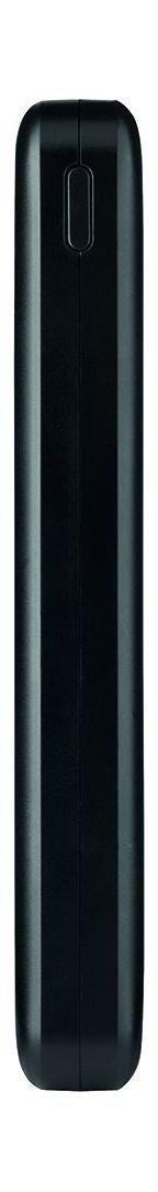 PNY Slim 10000 mAh PowerPack Portable Smartphone Battery Charger - Black