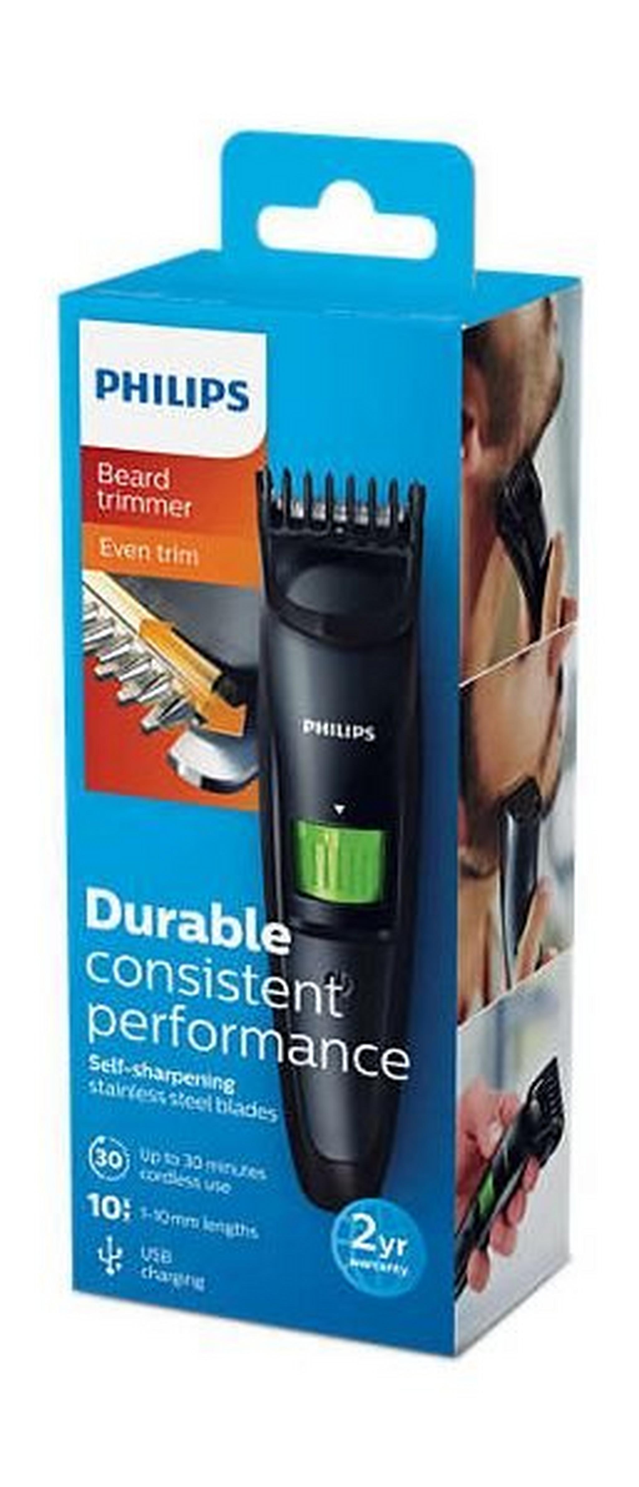 Philips Series 3000 Beard Trimmer (QT3310/13) – Black