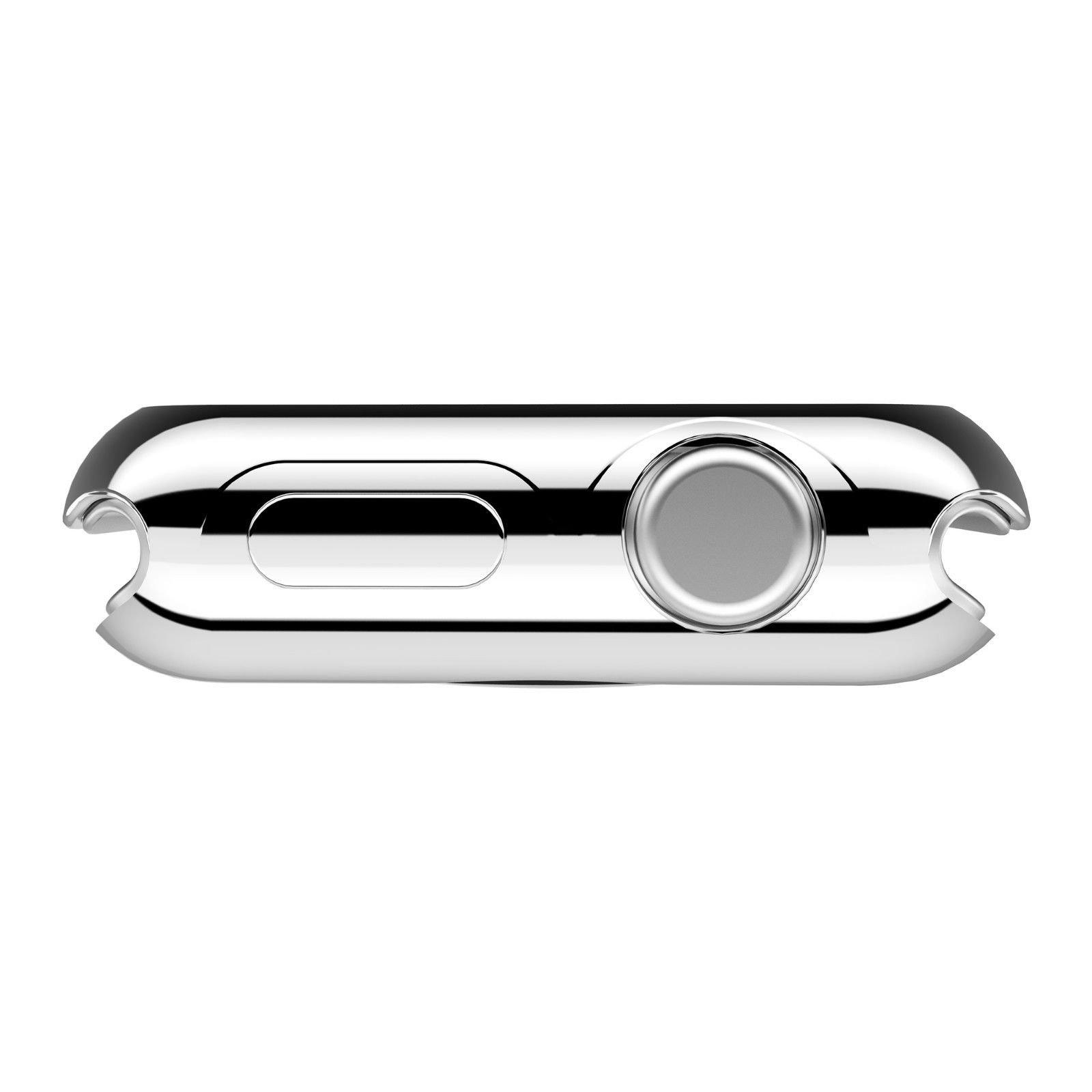 غطاء الحماية هوكو لساعة أبل سلسلة ١ وسلسلة ٢ بحجم ٣٨ ملم – فضي (HC611504)