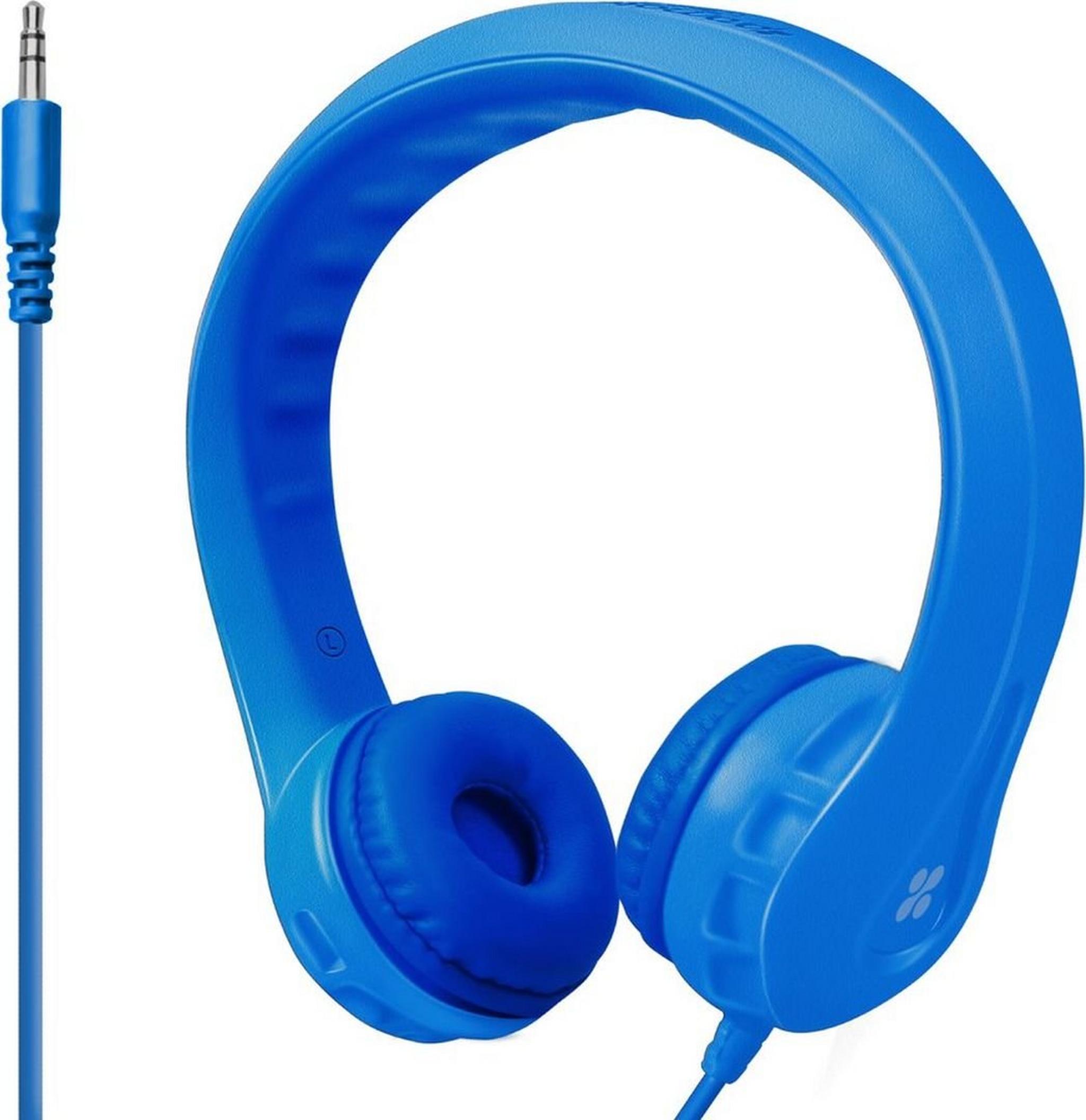 Promate Flexure Wired Headphone For Kids - Blue