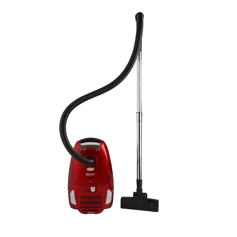 Wansa Canister Vacuum Cleaner, 2400 W, 6 Liters, VCB50A14E-D - Red