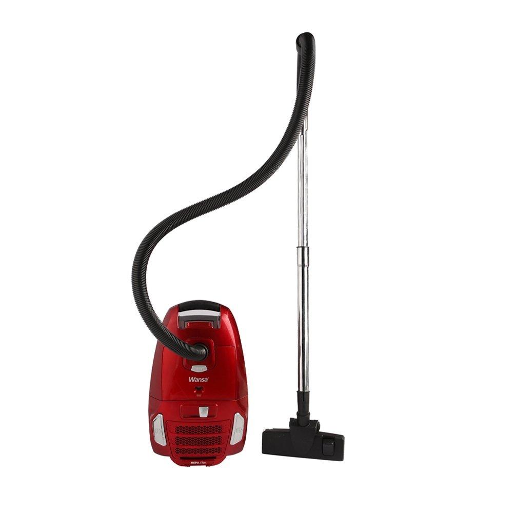 Wansa Canister Vacuum Cleaner, 2400 W, 6 Liters, VCB50A14E-D - Red
