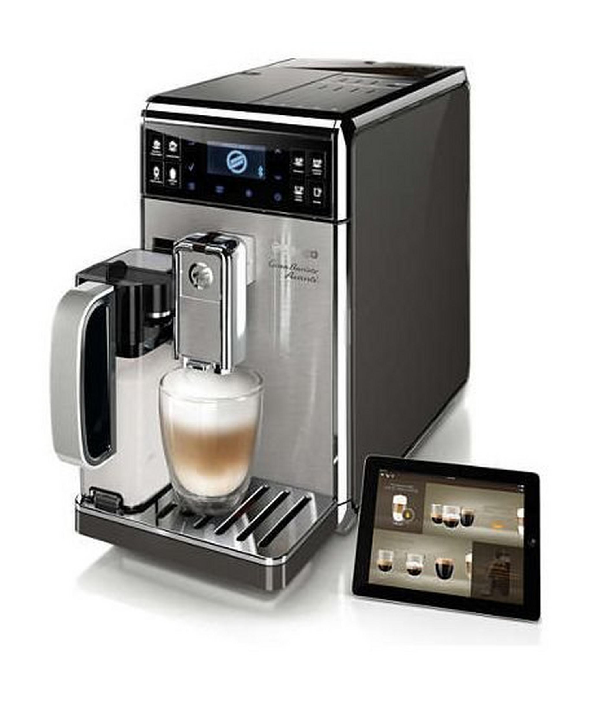 ماكينة تحضير القهوة فيليبس سيكو غرانباريستو أفانتي الأتوماتيكية بامتياز – أسود / فضي (HD8977/01)
