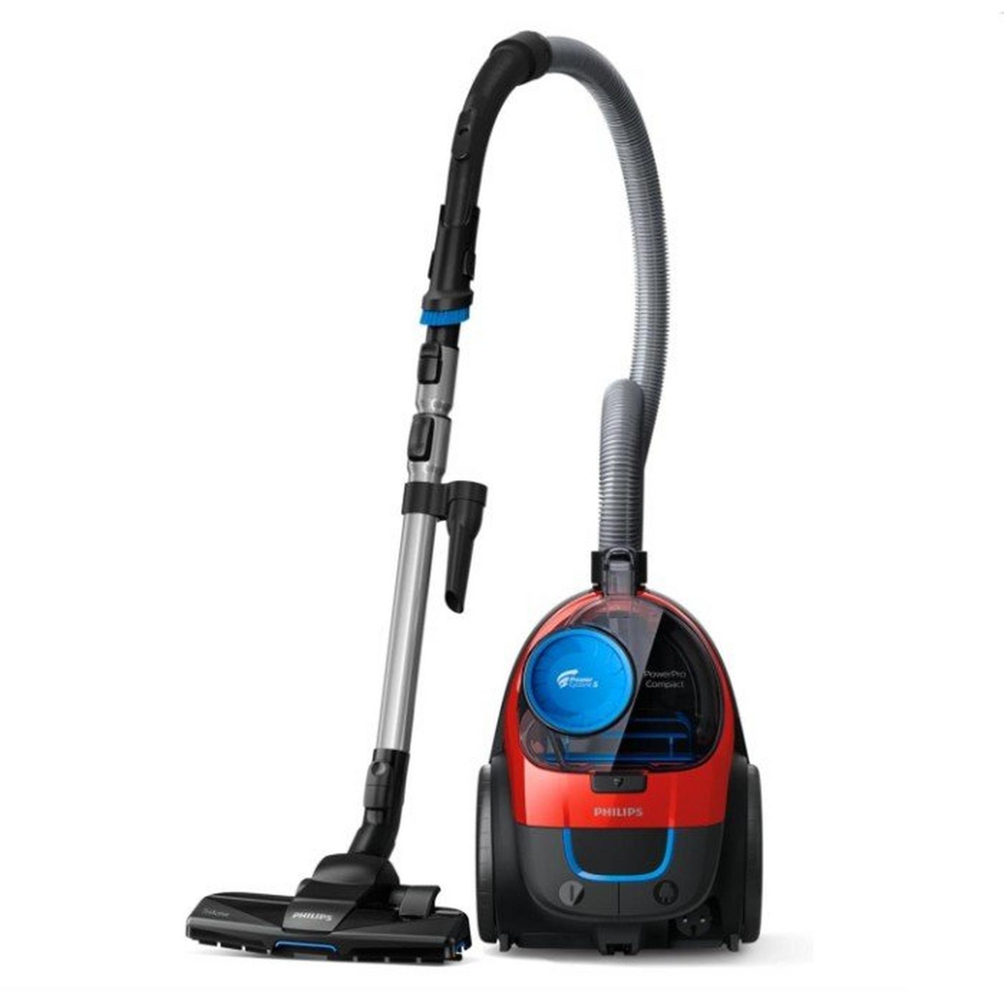 Philips  PowerPro Compact Bagless Vacuum Cleaner,1900 W, 1.5 Litre, FC9351 - Sporty Red