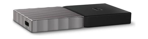 WD 256GB My Passport USB 3.1 Portable Hard Drive - Silver