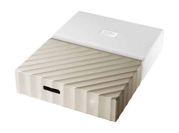 Western Digital My Passport Ultra 2TB Portable HDD (WDBFKT0020BGD) - Gold