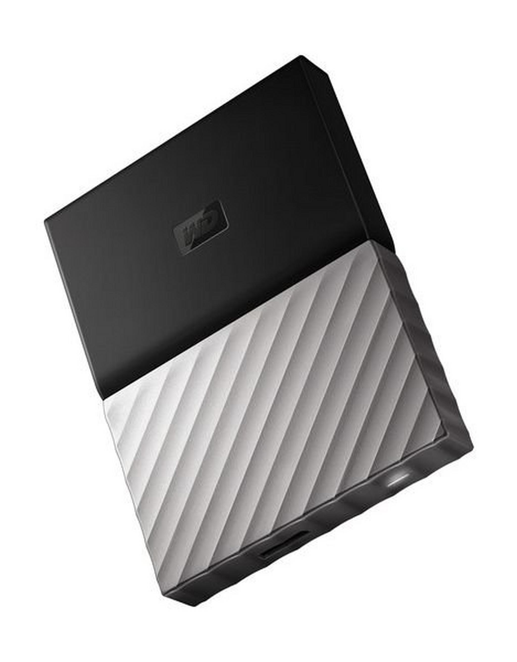 Western Digital My Passport Ultra 4TB Portable HDD (WDBFKT0040BGY) - Black Grey