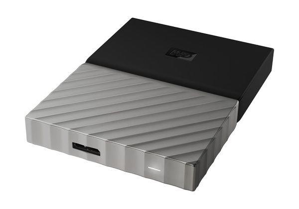 Western Digital My Passport Ultra 4TB Portable HDD (WDBFKT0040BGY) - Black Grey