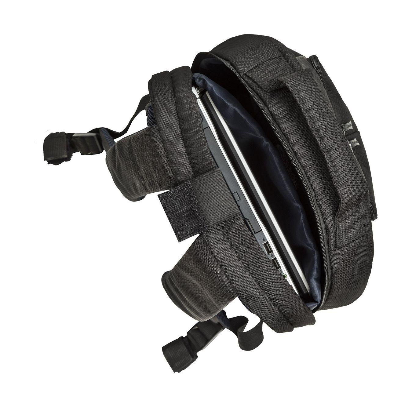 حقيبة الظهر ريفا بولكر لأجهزة اللابتوب بحجم ١٧,٣ بوصة – أسود (7760)