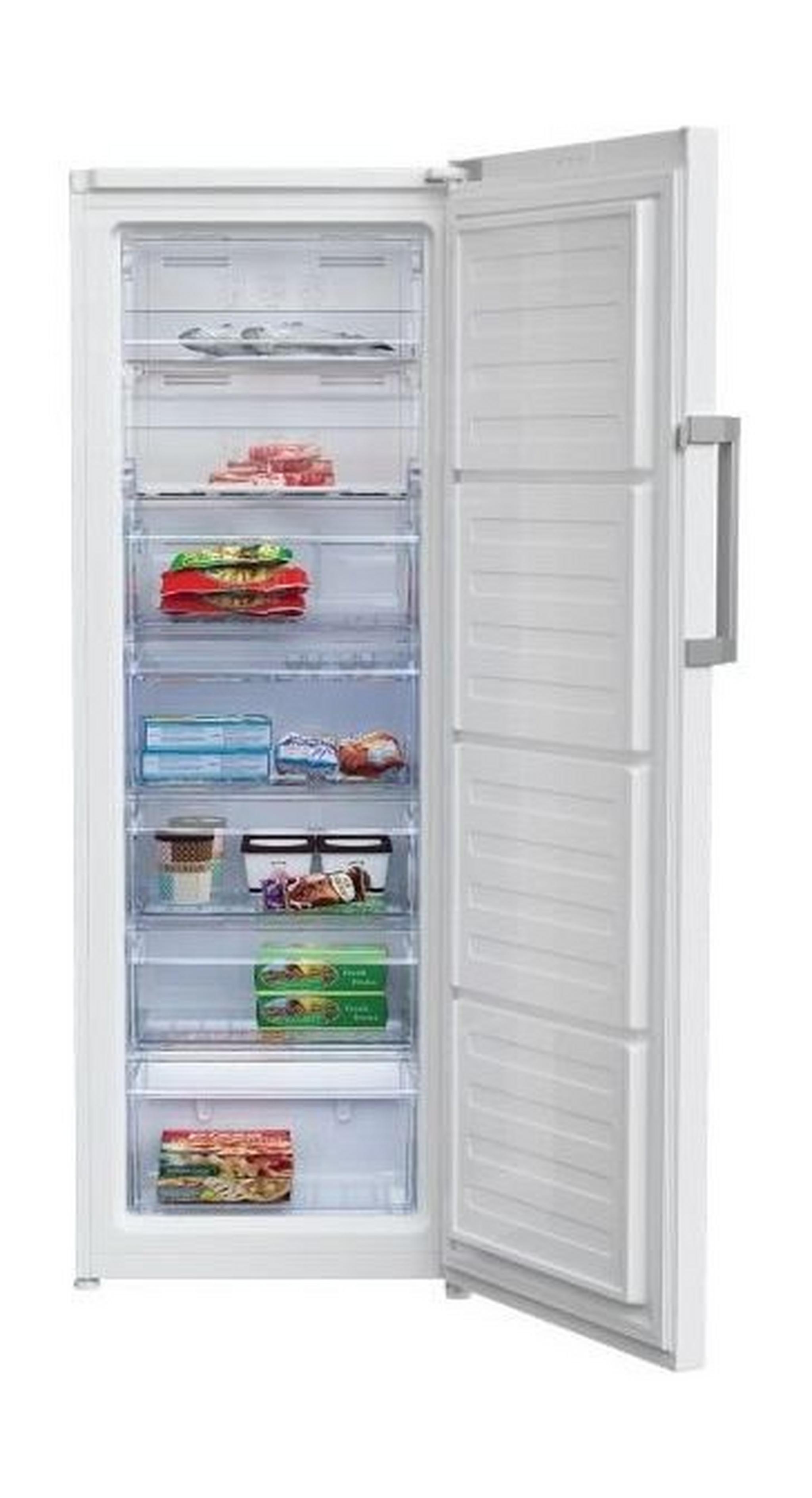 Beko Upright Freezer, 11CFT, 290-Liters, RFNE320L24W - White
