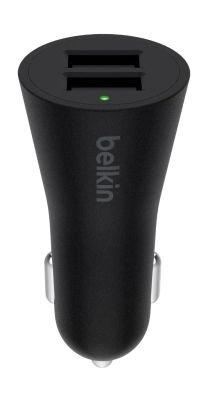 Belkin BOOST UP 2-Port Car Charger - Black